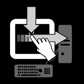 traîner / touchscreen: traîner